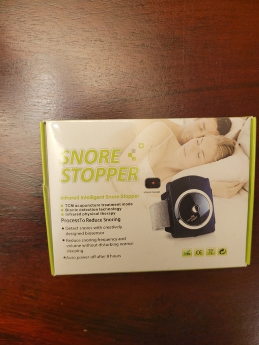 New Snore Stopper Reduce Snoring Watch Device with Accessories